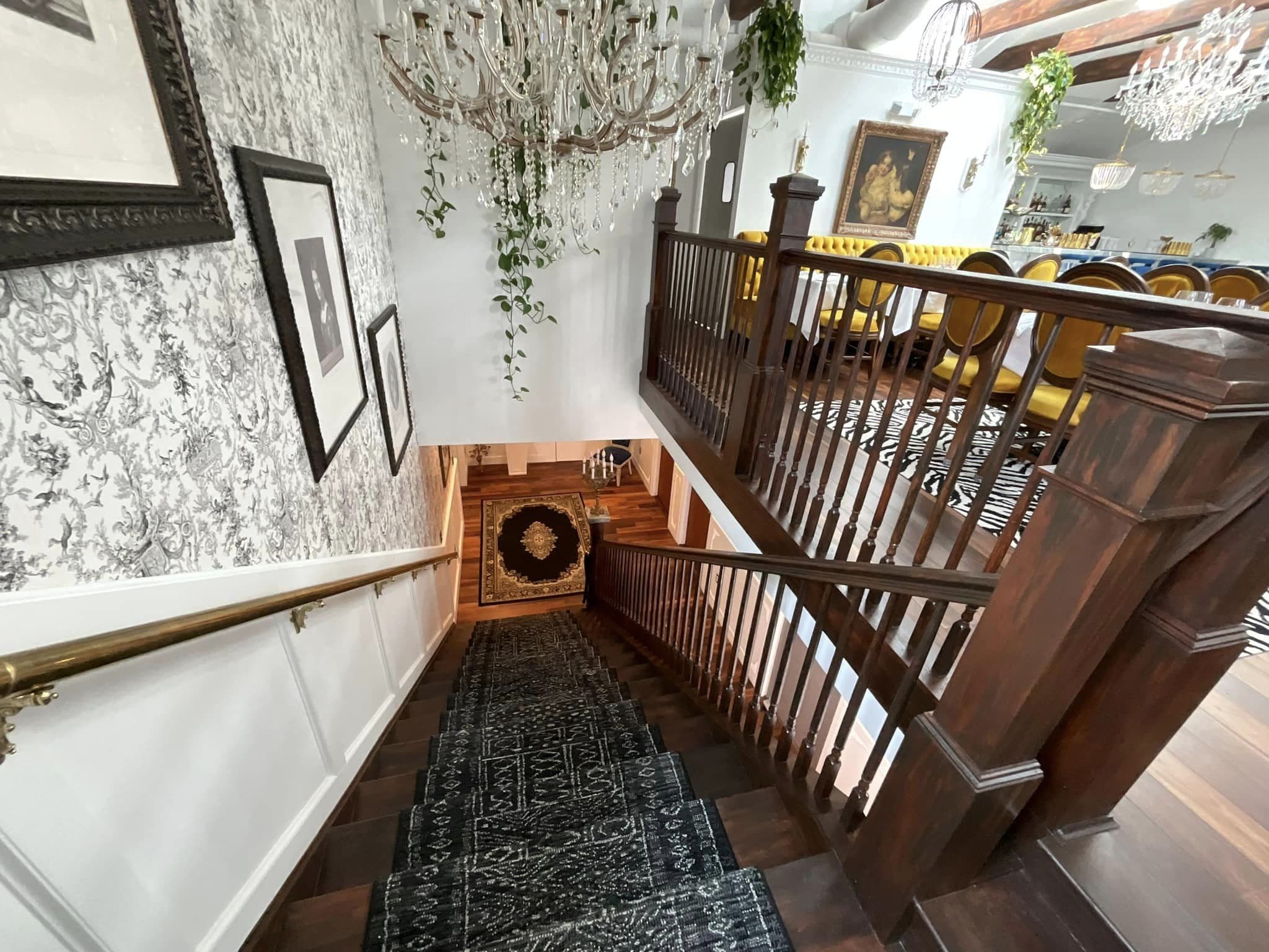 Manna Restaurant — Stairway & Lighting