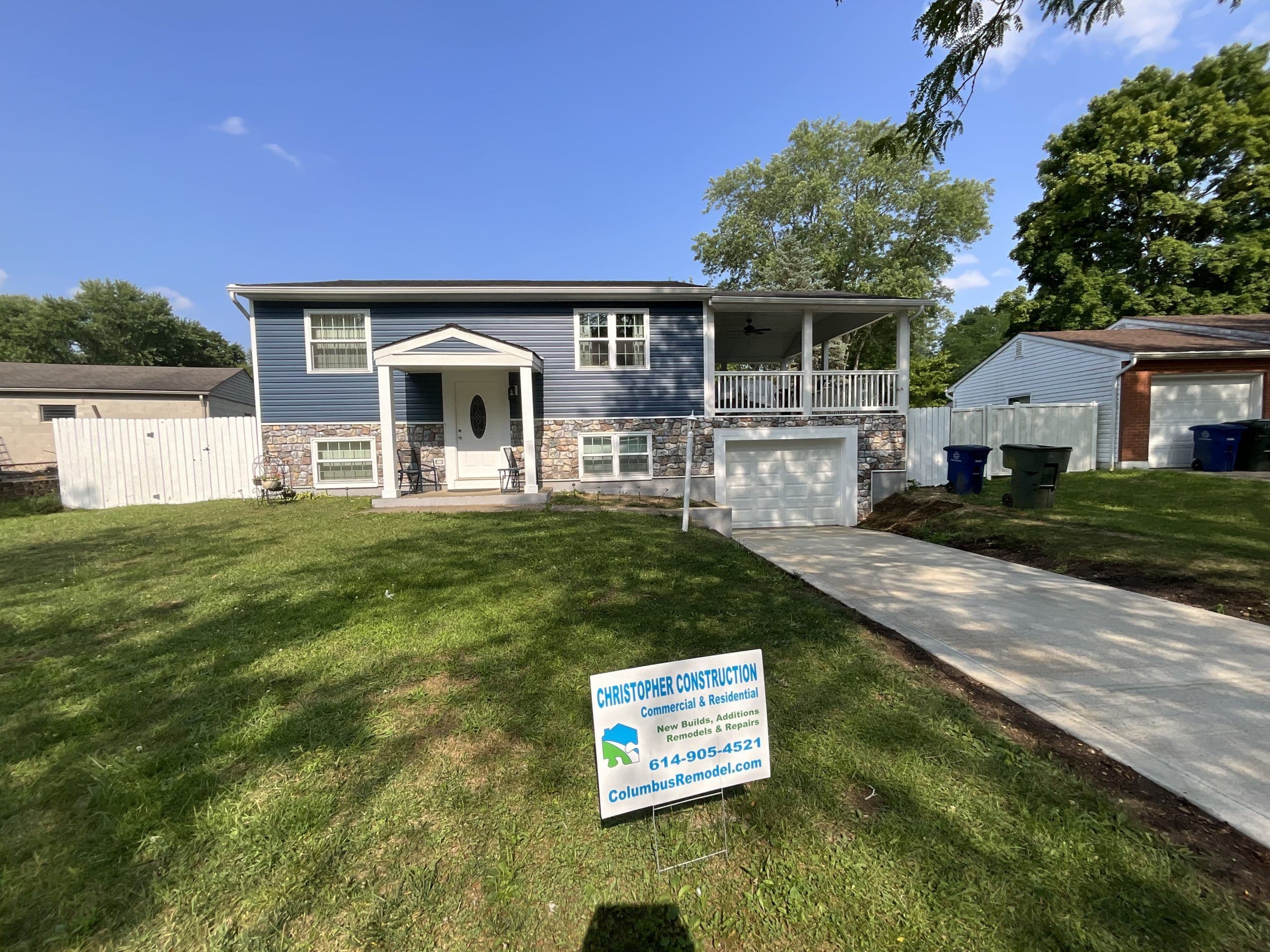 Blue House — Exterior Remodel